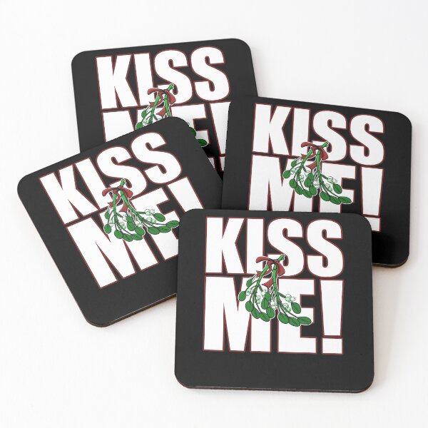 Item preview, Kiss Me - Mistletoe - Black designed and sold by SMilllar.