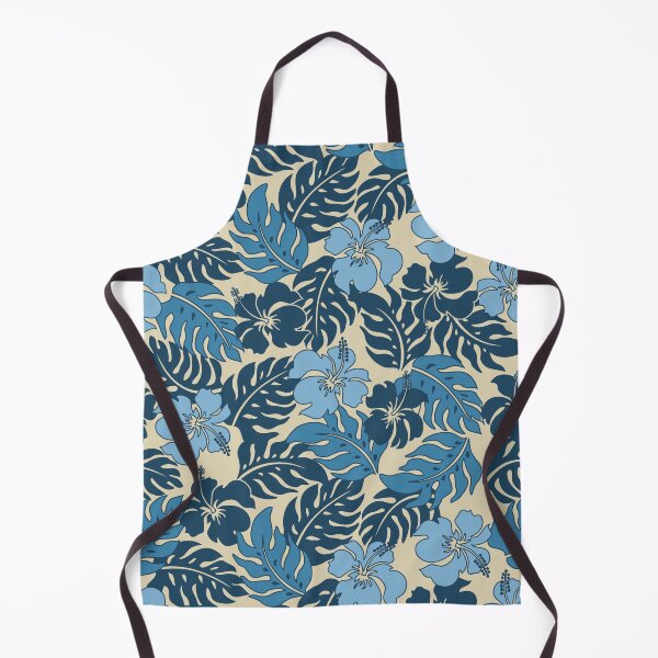 Item preview, Huakini Bay Hawaiian Hibiscus Vintage Floral - Denim Blues designed and sold by DriveIndustries.