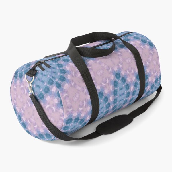 Item preview, pink -sky-blue kaleidoscope designed and sold by fuzzyfox.