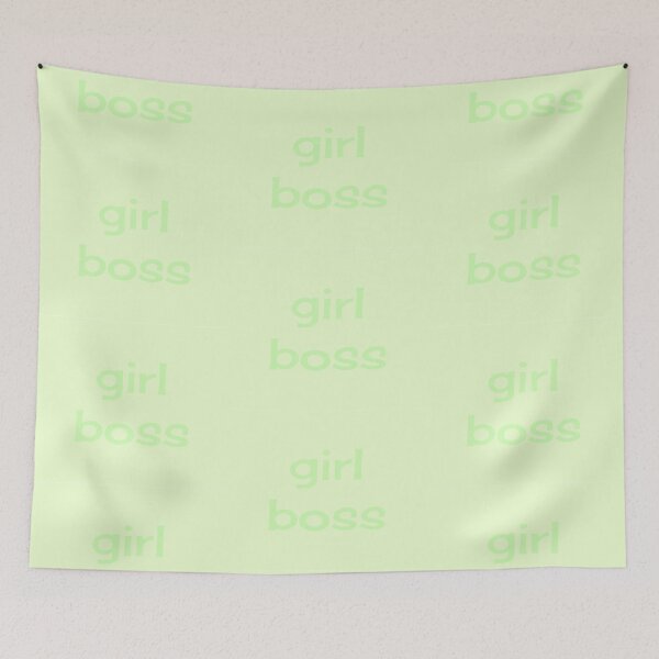 Item preview, Girl Boss Retro Green designed and sold by art-by-harmonie.