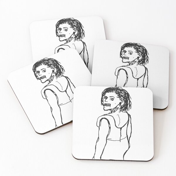 Item preview, Gillian Anderson - crackhead drawing designed and sold by Samantha Faller.