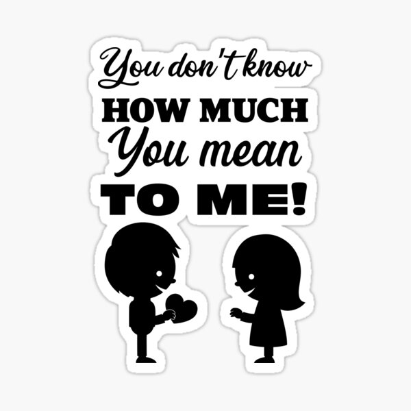 Item preview, How Much You Mean To Me designed and sold by Rell1970.