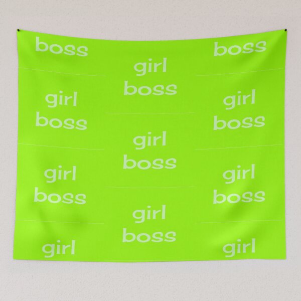 Item preview, Girl Boss Retro Green designed and sold by art-by-harmonie.