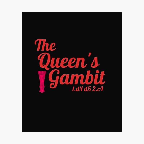 Item preview, The Queen's Gambit designed and sold by girlsgetgadgets.