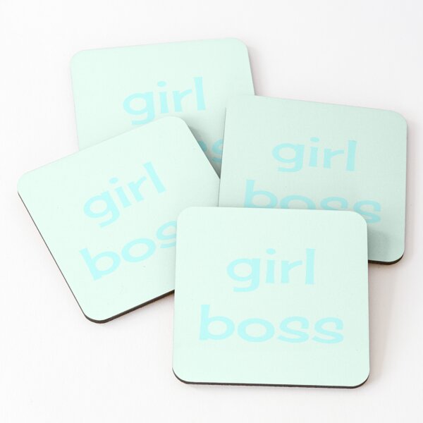Item preview, Girl Boss Retro Blue designed and sold by art-by-harmonie.