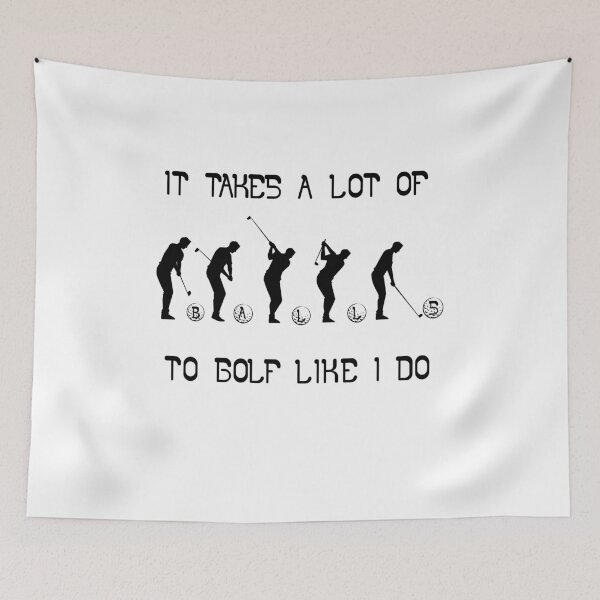 Item preview, funny golf quote designed and sold by PRINTED ..