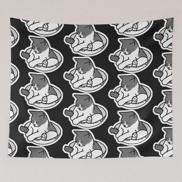 Item preview, Bowl Cat designed and sold by Rinnnce Designs.