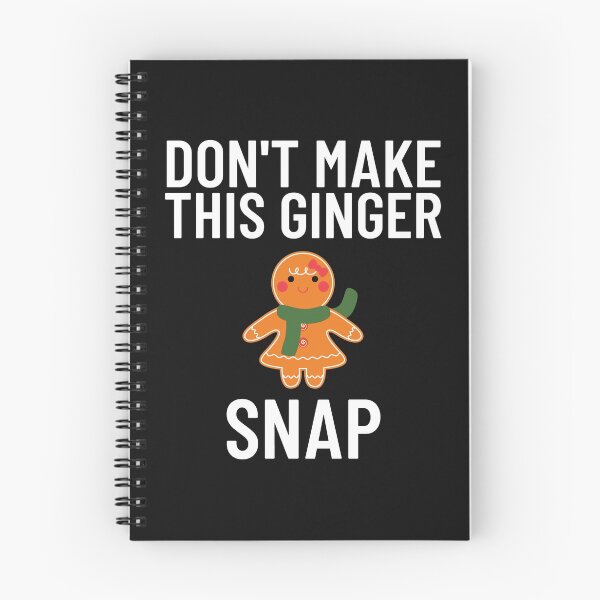 Item preview, Christmas - Don't Make This Ginger Snap designed and sold by EstelleStar.