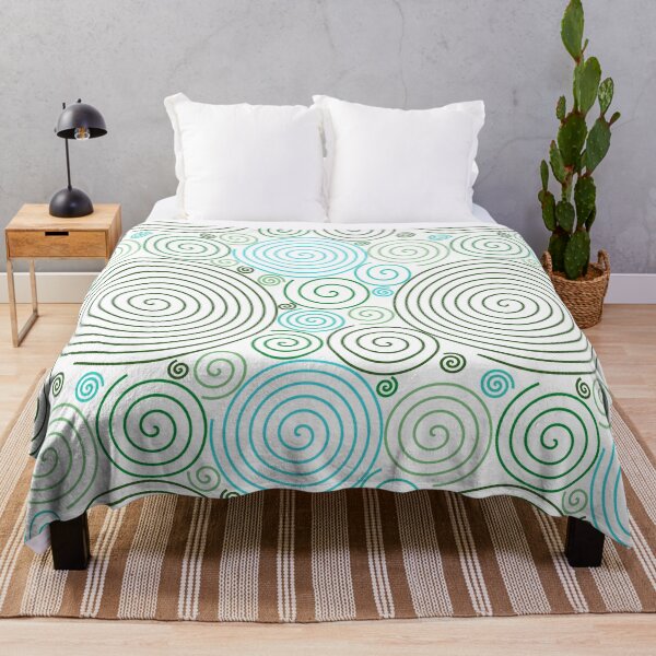 Item preview, Multicolor Simple Spirals Design 2 designed and sold by everything4eva.