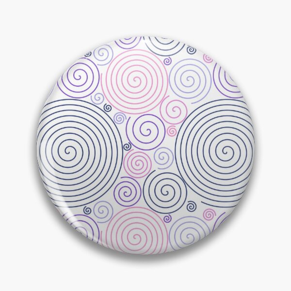 Item preview, Multicolor Simple Spirals Design 3 designed and sold by everything4eva.