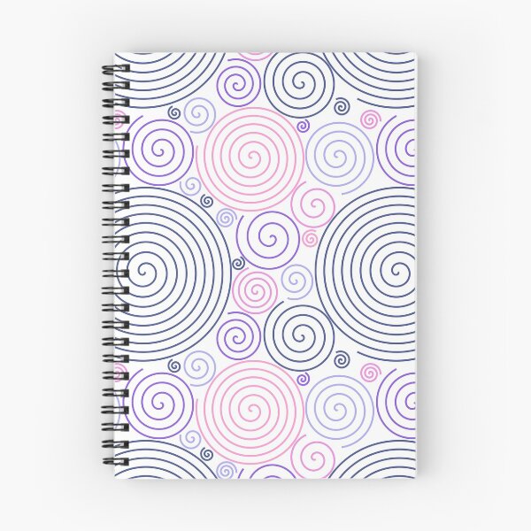Item preview, Multicolor Simple Spirals Design 3 designed and sold by everything4eva.