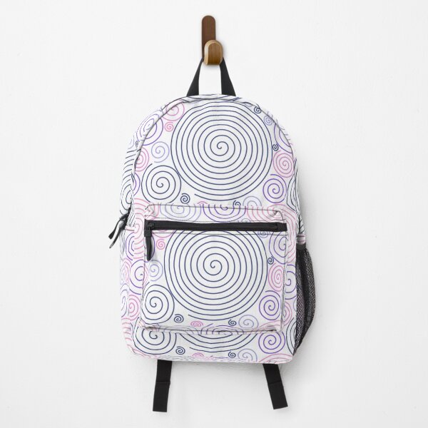 Item preview, Multicolor Simple Spirals Design 3 designed and sold by everything4eva.