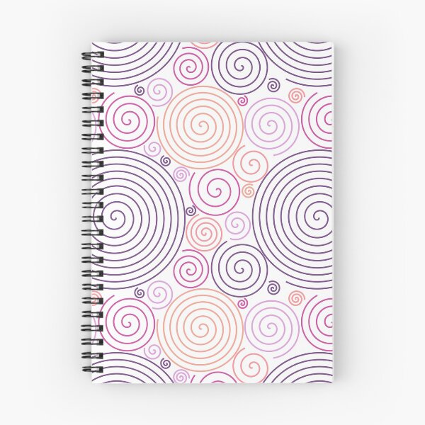 Item preview, Multicolor Simple Spirals Design 4 designed and sold by everything4eva.