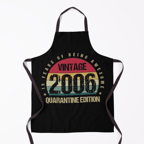 Aperçu de l'œuvre Édition limitée vintage 15e édition 2006, cadeau d'anniversaire en quarantaine créée et vendue par Alexandra Schowalter.