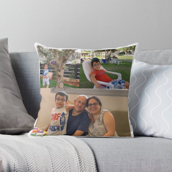 NoamAndfamily Throw Pillow