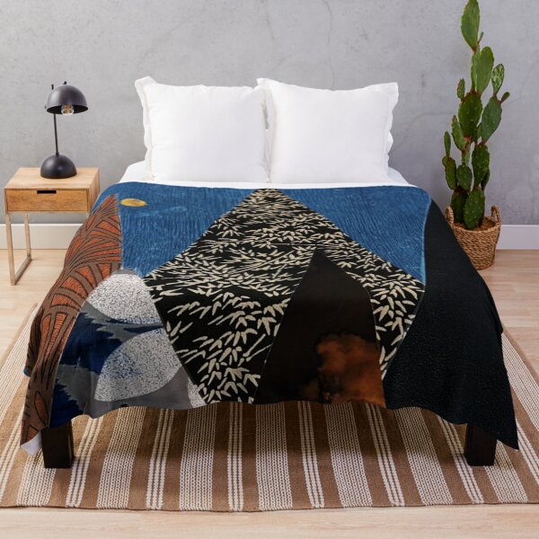 Item preview, Collage mountains fir trees winter designed and sold by Joie-et-Poesie.