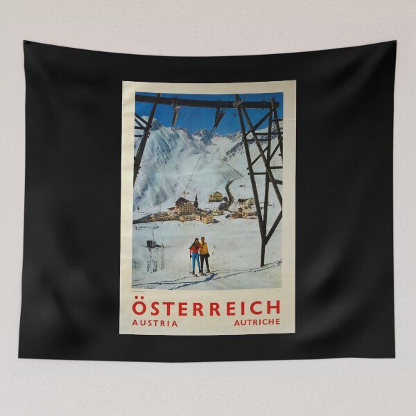 Aperçu de l'œuvre retro classic Oesterreich poster créée et vendue par CorasPosters.