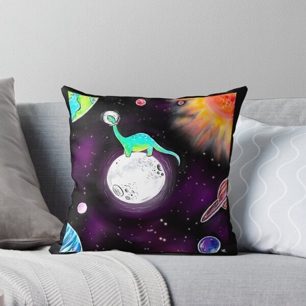 Item preview, Dino on the Moon designed and sold by ArtByShannon.