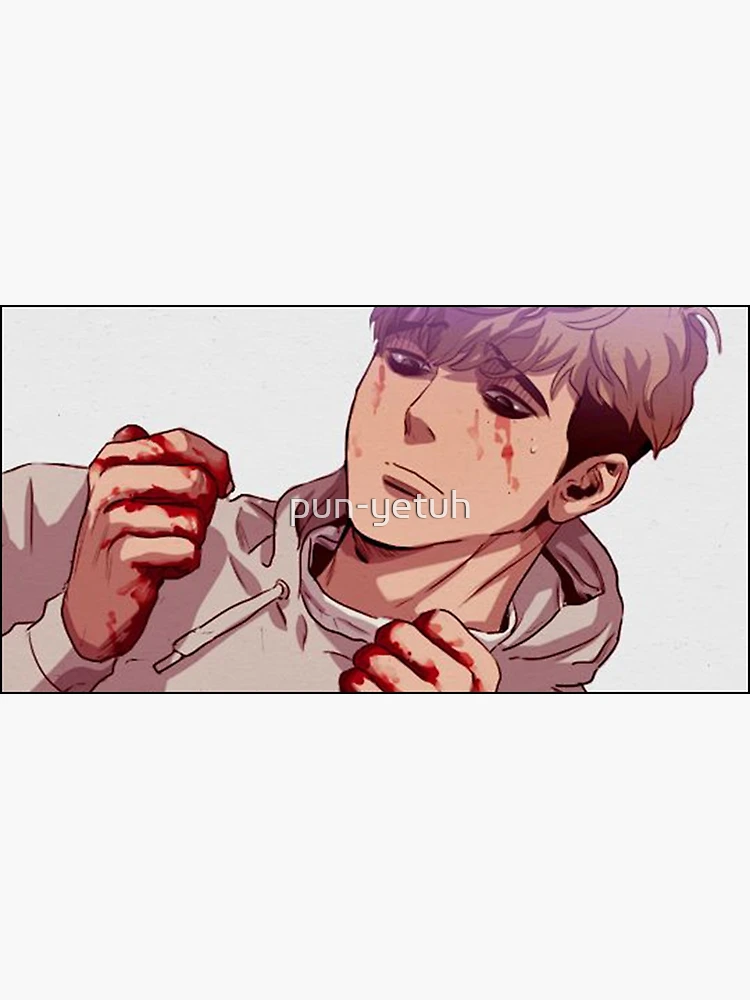 Killing Stalking - Sangwoo I'm Not Gay  Art Board Print for Sale by  jenartfart