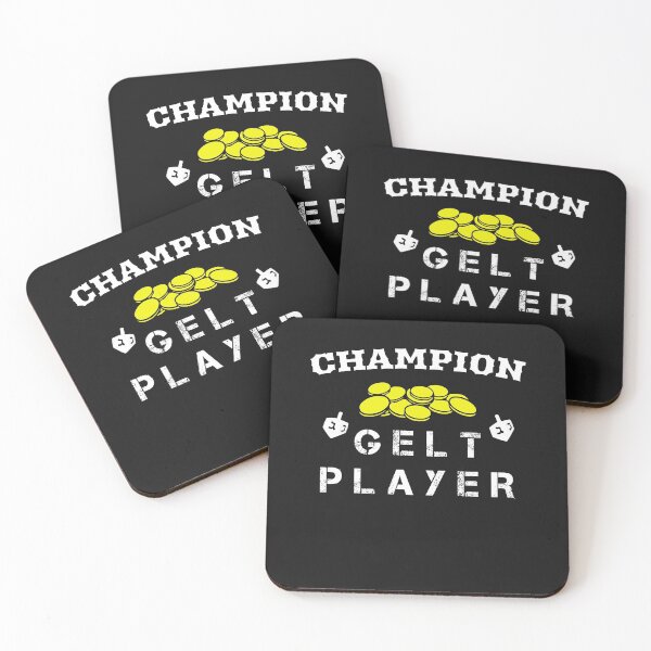 Item preview, Champion Gelt Player- Hanukkah Dreidel Game designed and sold by SharpThreadZ.