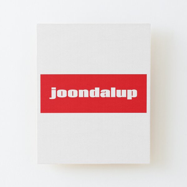 Joondalup Wood Mounted Print