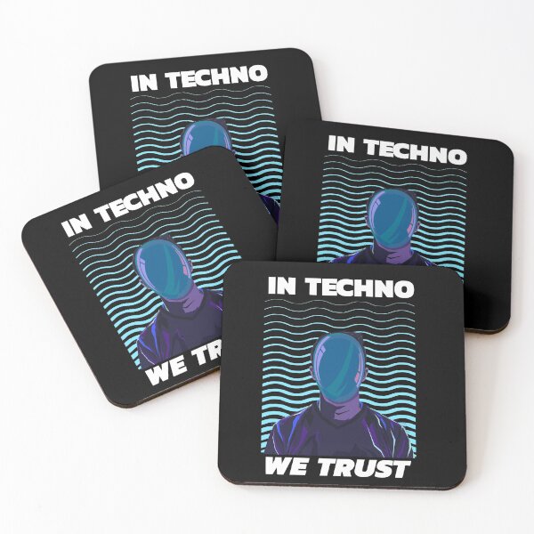 Item preview, IN TECHNO WE TRUST cool t shirt designed and sold by Gavan01.