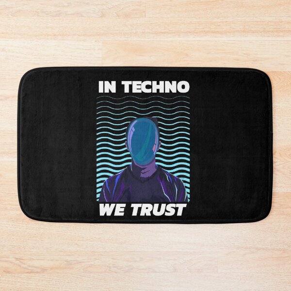 Item preview, IN TECHNO WE TRUST cool t shirt designed and sold by Gavan01.