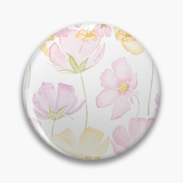 Item preview, colorful sweet cosmos flower pattern  designed and sold by ColorandColor.
