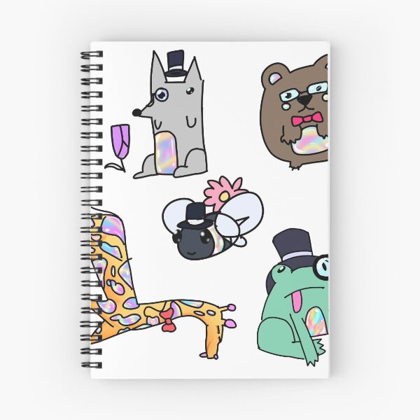 Item preview, well dressed animals drawn poorly! designed and sold by illythekitty.