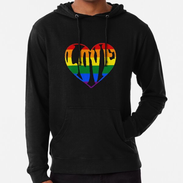 Rainbow Heart Flag Sweatshirts Sportswear with Kangaroo Pockets for Teen Girls Boys Rainbow Heart Flag Sweatshirts Sportswear with Kangaroo Pockets for Teen Girls Boys
