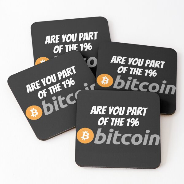 Item preview, Are you part of the 1% - Bitcoin Original designed and sold by Cryptohaven.