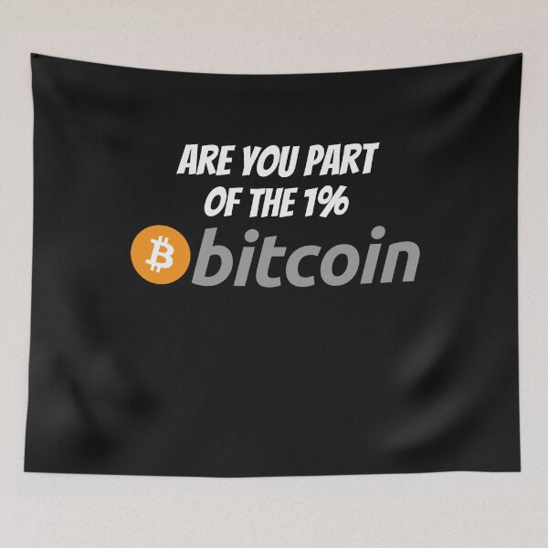 Item preview, Are you part of the 1% - Bitcoin Original designed and sold by Cryptohaven.