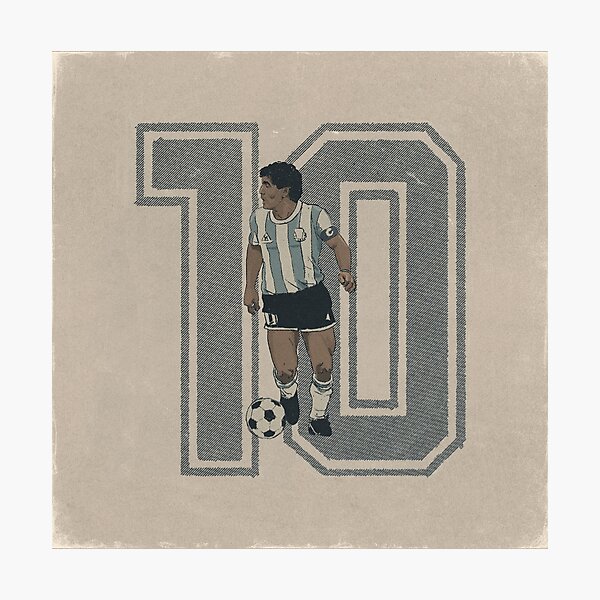 Diego Armando Maradona Photographic Print