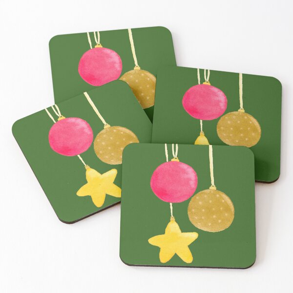 Item preview, Star and Christmas Tree Ornaments designed and sold by Mirushy.
