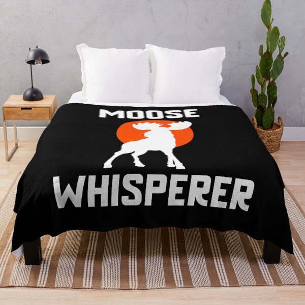 Item preview, Moose Whisperer Funny Gift designed and sold by Obiscidan.