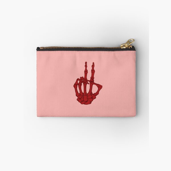 Item preview, Peace Skeleton Hand - Red designed and sold by BonesToAshes.