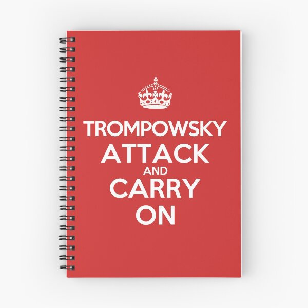 Item preview, Trompowsky Attack and Carry On - Chess opening T-Shirt designed and sold by edygun.
