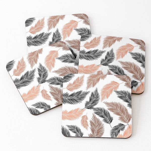 Item preview, Modern neutral summer leaves designed and sold by DaughterofYah.