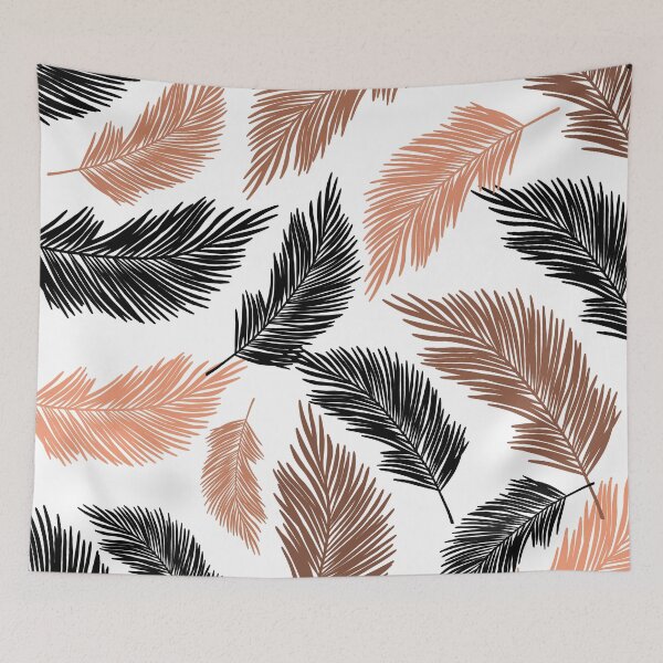 Item preview, Modern neutral summer leaves designed and sold by DaughterofYah.