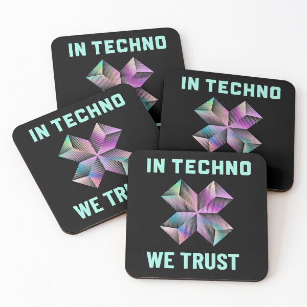 Item preview, IN TECHNO WE TRUST Cool TShirt designed and sold by Gavan01.