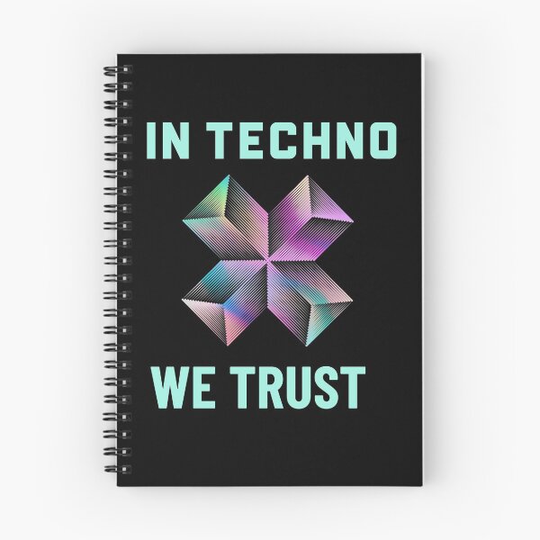 Item preview, IN TECHNO WE TRUST Cool TShirt designed and sold by Gavan01.