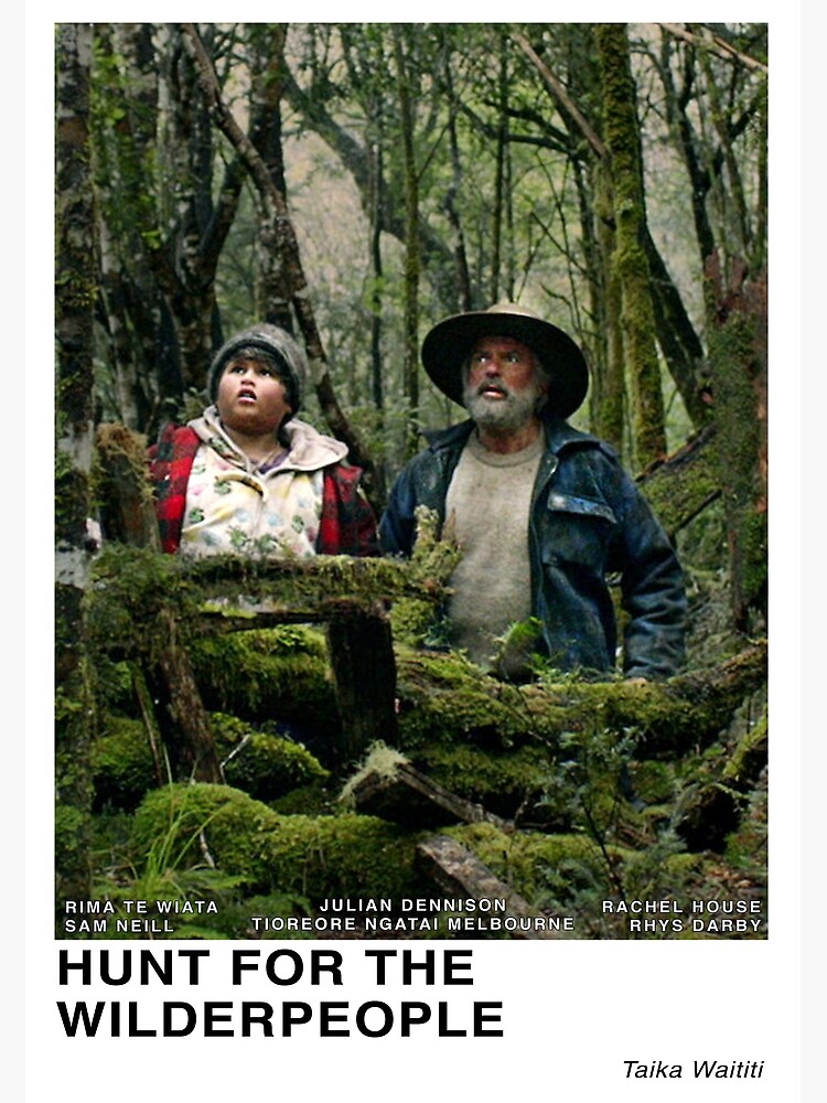 "Hunt for the Wilderpeople" Poster for Sale by PuzzleBuzz Redbubble