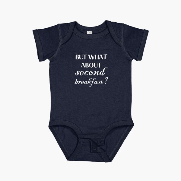 Item preview, but what about second breakfast? - white designed and sold by lexicolor.