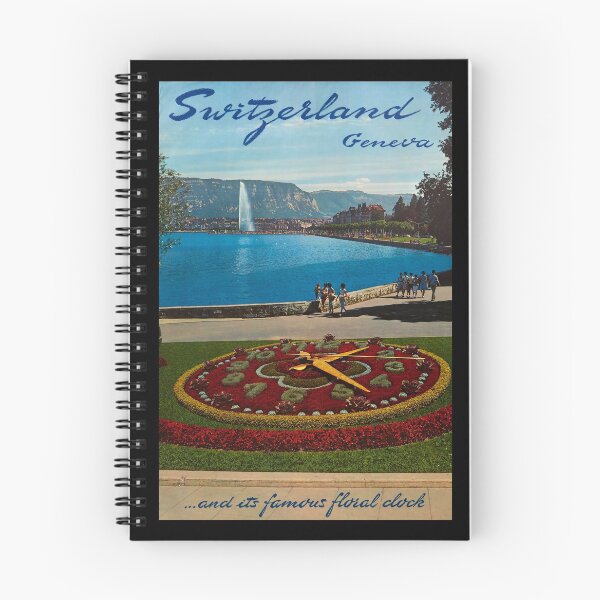 Item preview, retro classic Switzerland Geneva poster designed and sold by CorasPosters.