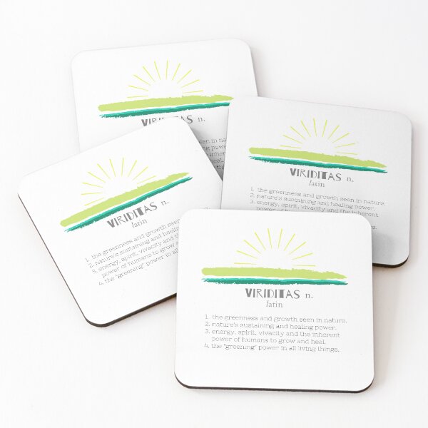 Item preview, Viriditas the Greening Power of Nature Typography by Christie Olstad designed and sold by Christie Olstad.