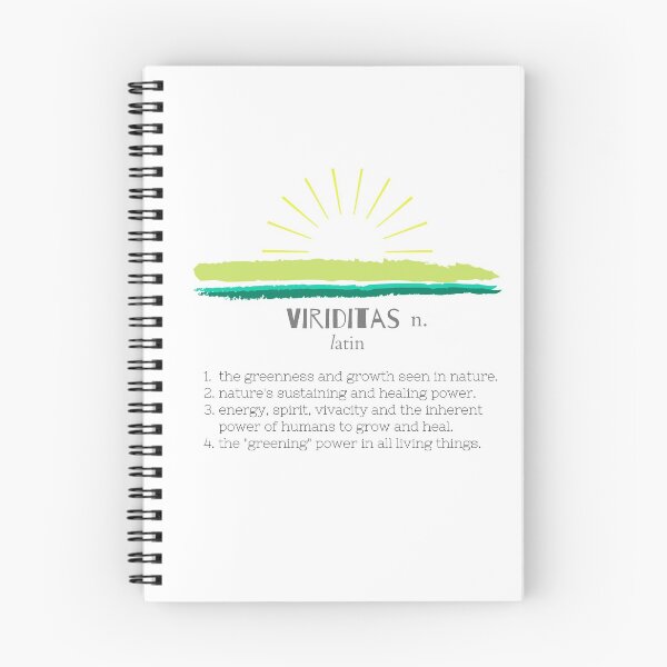 Item preview, Viriditas the Greening Power of Nature Typography by Christie Olstad designed and sold by Christie Olstad.
