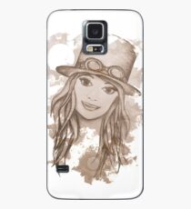 Steampunk Girl Case/Skin for Samsung Galaxy