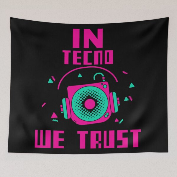 Item preview, In Techno We Trust  designed and sold by GarciaSharkey.