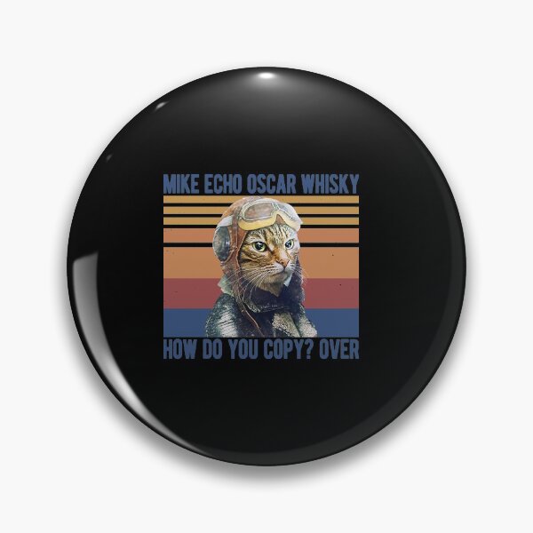 Item preview, Cat Mike Echo Oscar Whisky How Do You Copy Over Vintage Gift  designed and sold by seanbond2089.