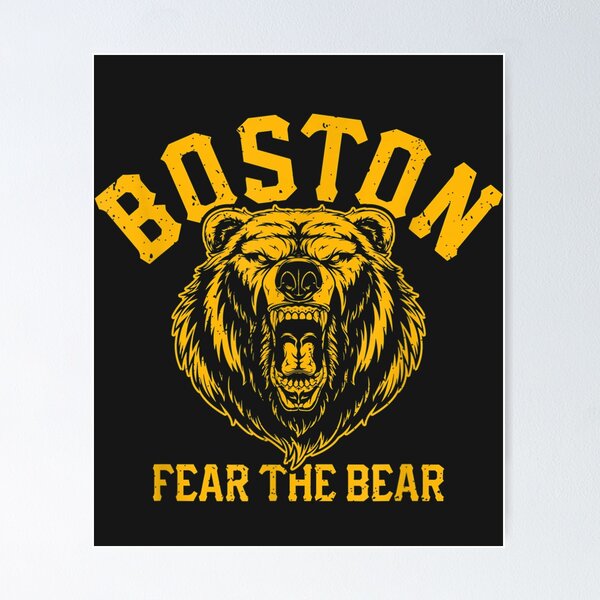 Fear The Bear Hockey Beware Of Boston Sports Fan Bruin Gift T-Shirt Fear The Bear Hockey Beware Of Boston Sports Fan Bruin Gift T-Shirt